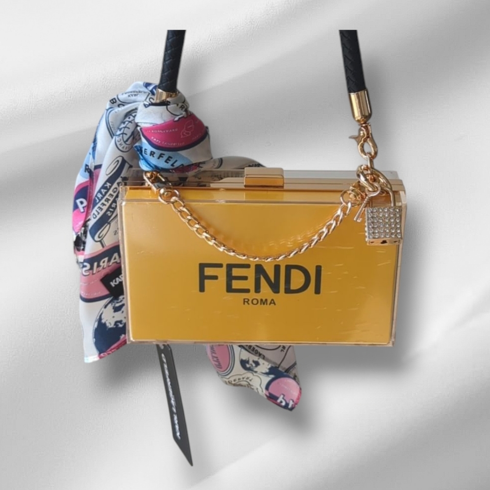 SOLD | Fendi Upcycled Paper Shopping Bag - Picture 1 of 7